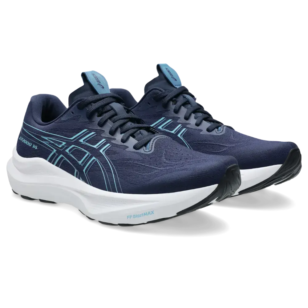 ASICS GT-2000 14 Hardloopschoenen Donkerblauw/Wit Heren