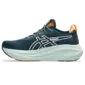 ASICS Gel-Nimbus 27 TR Trail Hardloopschoenen Donkerblauw/Groen Heren