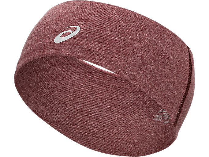 ASICS Essential Hardloop Hoofdband Donkerrood