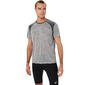ASICS Road Hardloopshirt Korte Mouwen Grijs Heren