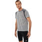 ASICS Road Hardloopshirt Korte Mouwen Grijs Heren