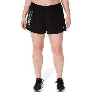 ASICS Icon 4IN Hardloopbroek Kort Zwart Dames