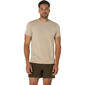 ASICS Road Seamless Hardloopshirt Korte Mouwen Beige Heren