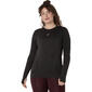 ASICS Road Seamless Hardloopshirt Lange Mouwen Zwart Dames