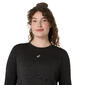 ASICS Road Seamless Hardloopshirt Lange Mouwen Zwart Dames