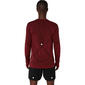ASICS Road Seamless Hardloopshirt Lange Mouwen Donkerrood Heren