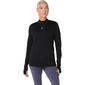 ASICS Road Winter Seamless Hardloopshirt Lange Mouwen Zwart Dames