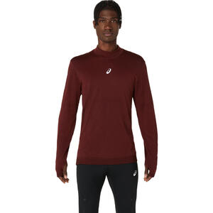 ASICS Road Winter Seamless Hardloopshirt Lange Mouwen Zwart Heren