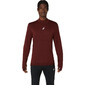 ASICS Road Winter Seamless Hardloopshirt Lange Mouwen Donkerrood Heren