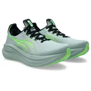 ASICS Gel-Nimbus 28 Hardloopschoenen Beige/Groen Heren