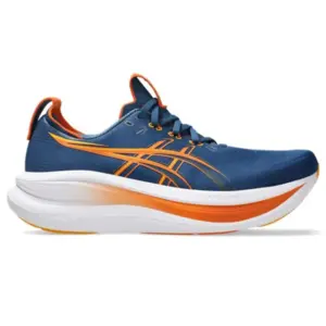 ASICS Gel-Nimbus 28 Hardloopschoenen Blauw/Oranje Heren