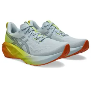 ASICS Novablast 5 Hardloopschoenen Wit/Geel/Oranje Heren