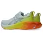 ASICS Novablast 5 Hardloopschoenen Wit/Geel/Oranje Heren