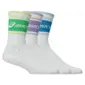ASICS Logo Crew Hardloopsokken Wit/Multi Pastel 3-Pack