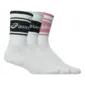 ASICS Logo Crew Hardloopsokken Wit/Multi 3-Pack