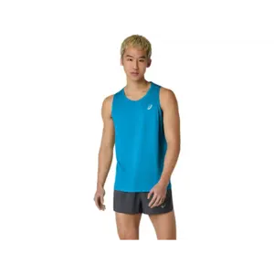 ASICS Core Hardloopshirt Zonder Mouwen Blauw Heren