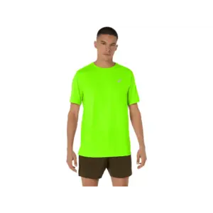 ASICS Core Hardloopshirt Korte Mouwen Groen Heren