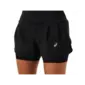 ASICS Road 2-N-1 3.5IN Hardloopbroek Kort Zwart/Zwart Dames