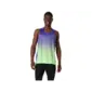 ASICS Road Fade Hardloop Singlet Paars/Groen Heren