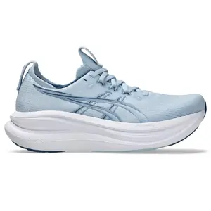 ASICS Gel-Nimbus 28 Hardloopschoenen Hardloopschoenen Lichtblauw/Wit Dames