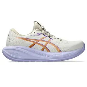ASICS Gel-Cumulus 28 Hardloopschoenen Beige/Paars Dames