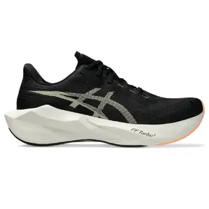 ASICS Novablast 6 Hardloopschoenen Zwart/Beige Heren