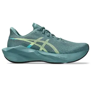 ASICS Novablast 6 Hardloopschoenen Blauw/Geel Heren