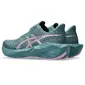 ASICS Novablast 6 Hardloopschoenen Groen/Paars Dames