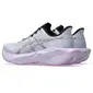 ASICS Novablast 6 Lite-Show Hardloopschoenen Grijs/Paars Dames — afbeelding 4
