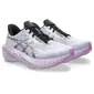 ASICS Novablast 6 Lite-Show Hardloopschoenen Grijs/Paars Dames — afbeelding 5