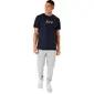 ASICS Logo Graphic Hardloopshirt Korte Mouwen Donkerblauw Heren