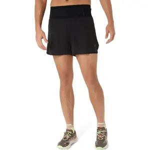ASICS Fujitrail Elite Hardloopbroek Kort Zwart Heren