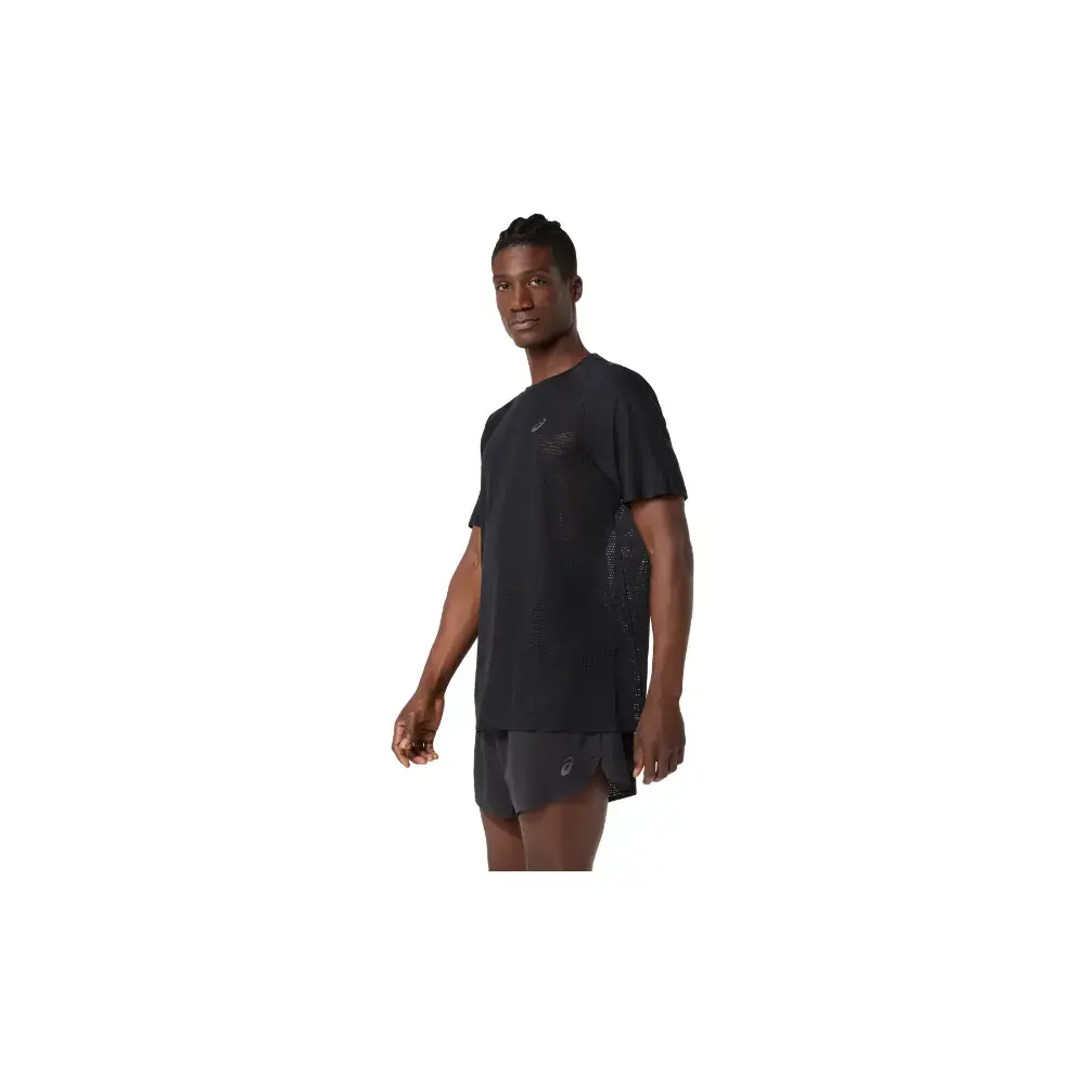 ASICS Metarun Hardloopshirt Korte Mouwen Zwart Heren
