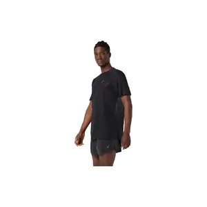 ASICS Metarun Hardloopshirt Korte Mouwen Zwart Heren