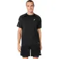 ASICS Road Lite-Show Hardloopshirt Korte Mouwen Zwart Heren