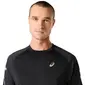 ASICS Road Lite-Show Hardloopshirt Korte Mouwen Zwart Heren