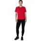ASICS Road Hardloopshirt Korte Mouwen Rood Dames