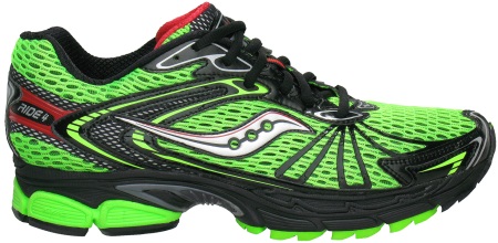 Saucony ProGrid Ride 4 Slime Green/Black/Red Heren Hardloopschoen