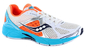 Saucony Fastwitch 6 Blauw/Oranje/Wit Dames Hardloopschoen