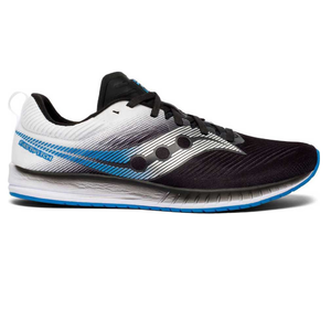 Saucony Fastwitch 9 Hardloopschoenen Zwart/Wit/Blauw Heren