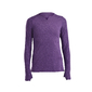 Saucony Breakthru Hardloopshirt Lange Mouwen Paars Dames