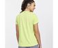 Saucony Stopwatch Graphic Hardloopshirt Korte Mouwen Lime Groen Dames