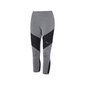 Saucony Time Trial Crop Hardloopbroek Lang Grijs/Zwart Dames