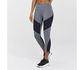 Saucony Time Trial Crop Hardloopbroek Lang Grijs/Zwart Dames