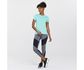 Saucony Time Trial Crop Hardloopbroek Lang Grijs/Zwart Dames