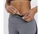 Saucony Time Trial Crop Hardloopbroek Lang Grijs/Zwart Dames