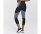 Saucony Time Trial Crop Hardloopbroek Lang Grijs/Zwart Dames