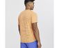 Saucony Time Trial Hardloopshirt Korte Mouwen Oranje Heren