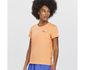 Saucony Time Trial Hardloopshirt Korte Mouwen Oranje Dames