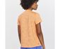 Saucony Time Trial Hardloopshirt Korte Mouwen Oranje Dames